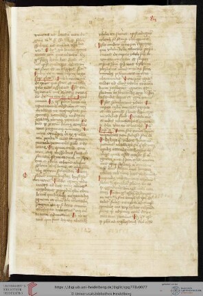 Theologischer Text/Kommentar? (Doppelbl.)