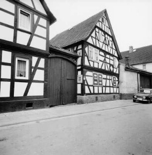 Fachwerkwohnhaus; Babenhausen, Gersprenzstraße 13