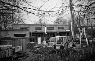 Kulturzentrum Wassermühle: Atelierhaus im Rohbau