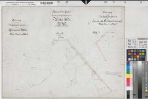 Westerfilde (Dortmund), Zusammenlegung Westerfilde, Bl. 7 Brouillonkarte Bodelschwingh Flur 16 u. 17