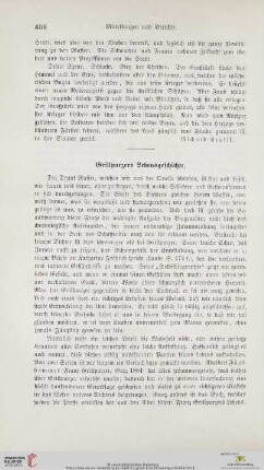 Grillparzers Lebensgeschichte