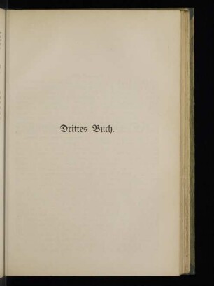 Drittes Buch.