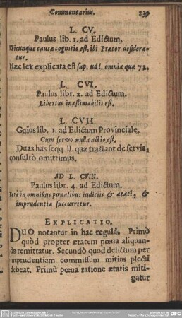 L.CVII. Gaius lib. I. ad Edictum Provinciale