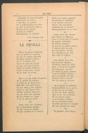 La criolla