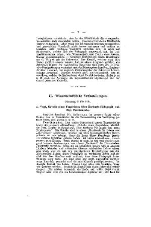 Urteile eines Empiristen über Herbarts Pädagogik und ihre Fundamente