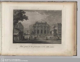 Vue, prise de la promenade de la ville-neuve