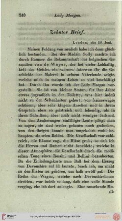 Zehnter Brief