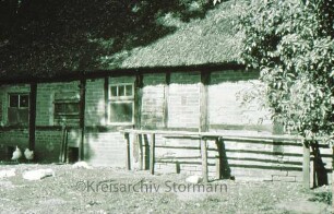 Wüstenei: Scheune: Seitenansicht