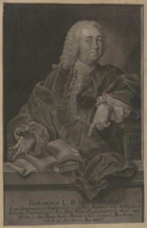 Bildnis des Gerardvs van Swieten