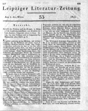 1815-03-03 : 53. Stück