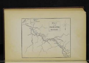 Map of the Panama Railroad.