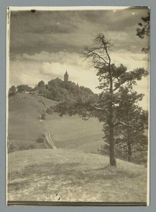Vor der Leuchtenburg bei Kahla