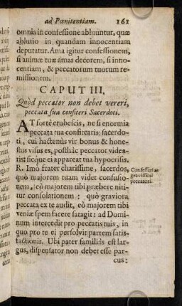 161-168, Caput III