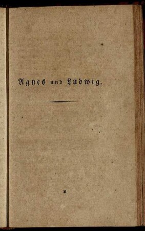 Agnes und Ludwig.