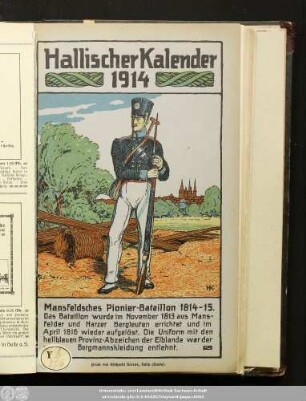 6.1914: Hallischer Kalender