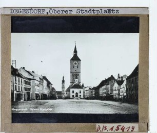 Deggendorf, Rathaus,Deggendorf, Oberer Stadtplatz