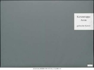 Vorderindien ganz, in einem Blatt, ohne physikalische, statistische und Indexkarten : 1809-1880 : Kartensammlung