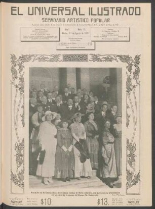 Recepción en la Embajada de los Estados Unidos de Norte-América [...] - [Fotografía]