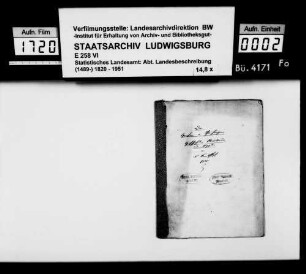 Beiträge des [Esslinger Konrektors] Karl Pfaff zur OAB