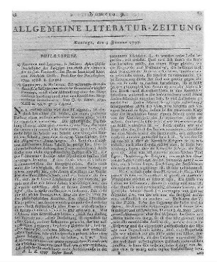 Grillo, F.: Aphoristische Darstellung der Religion, innerhalb der Gränzen der bloßen Vernunft, des Herrn Immanuel Kant. Rostock, Leipzig: Stiller 1794