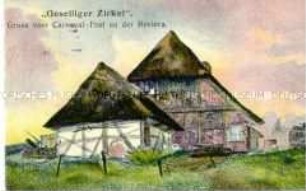 Ansicht eines Bauernhofes