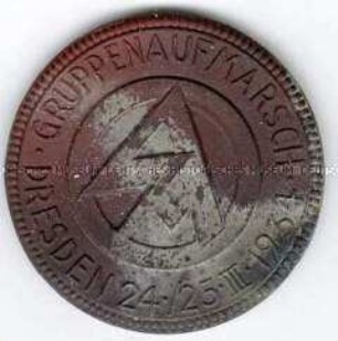 SA (Sturmabteilung), Gruppenaufmarsch in Dresden