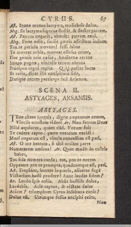 Actus Secundus: Scena II.