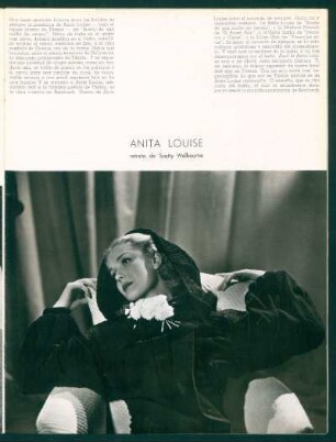 Anita Louise - Retrato de Scotty Welbourne