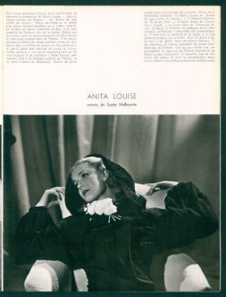 Anita Louise - Retrato de Scotty Welbourne