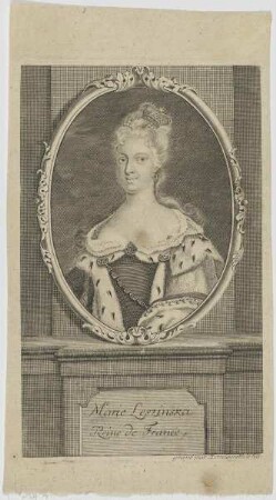 Bildnis der Marie Leszinska, Reine de France