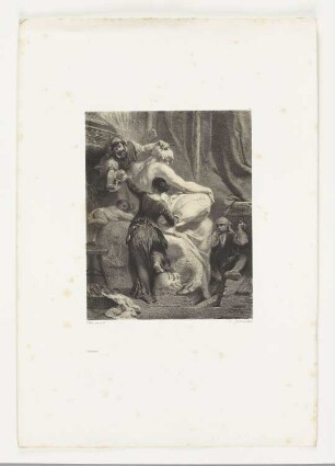 Sculpteurs, Tafel 80 aus: "Les Artistes Anciens et Modernes", Band 4, Paris 1848–62