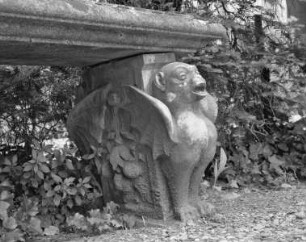 Garten der Villa Capponi — Unterer giardino segreto — Statue