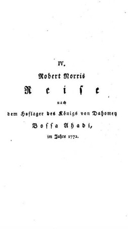 Tagebuch einer Reise nach Neu-Sued-Wallis