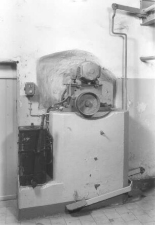 Königstein. Festung. Brunnenhaus. Elektrischer Antrieb der Wasserförderanlage