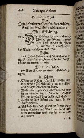 Der andere Theil [Der Bau-Kunst]