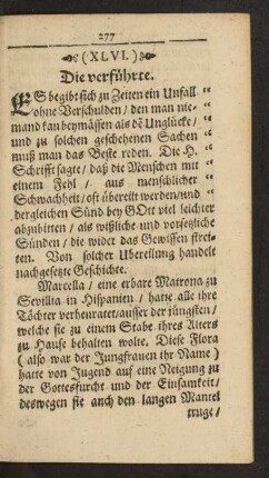 (XLVI.) Die verführte.