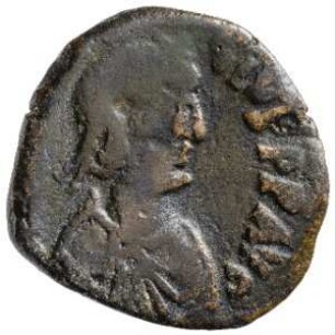 Münze, Halbfollis, 512 - 517