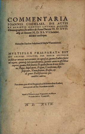 Historiae Hvssitarvm Libri Dvodecim