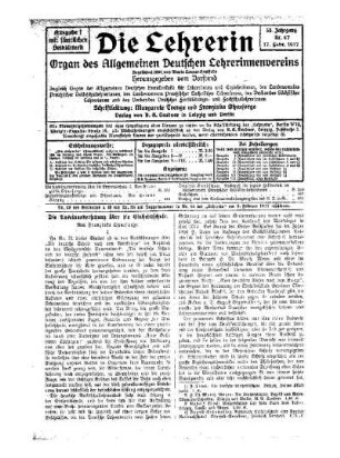 Die Auseinandersetzung über die Einheitsschule : I.