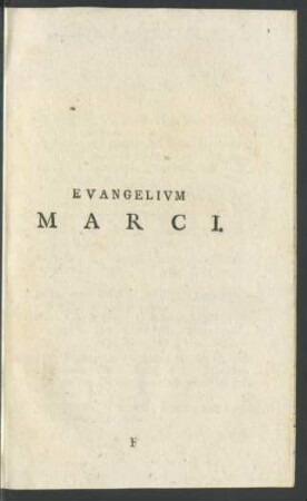 Evangelium Marci