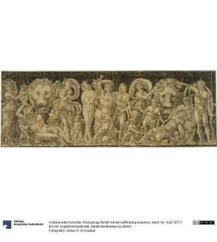 Sarkophag-Relief mit der Auffindung Ariadnes