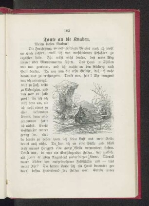 Tante an die Knaben.