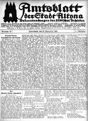 Eingemeindungen in geschichtlicher Beleuchtung.