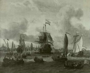Der Hafen von Amsterdam