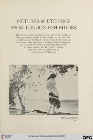 85: Pictures and etchings from London exhibitions, [2]