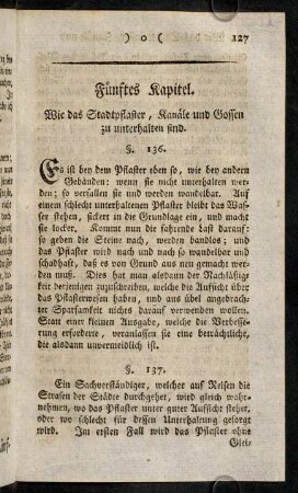 127-132, Fünftes Kapitel.