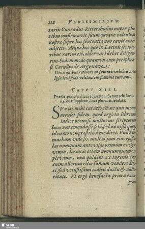 Caput XIII. Praedii partem alicui adiurare