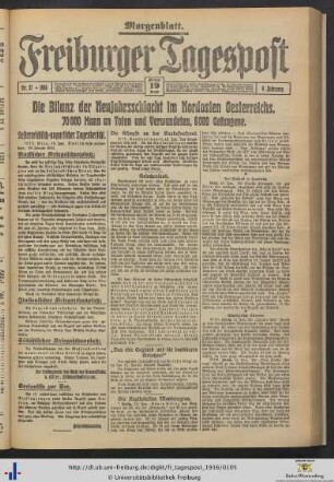 19.01.1916 (Morgenblatt)