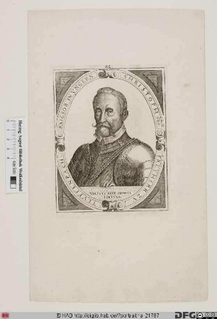 Bildnis Christoph Frhr. zu Teuffenbach (-Mayrhofen)