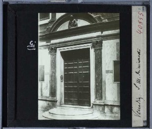 Venedig, S. Maria dei Miracoli : Außenaufnahme, Portal